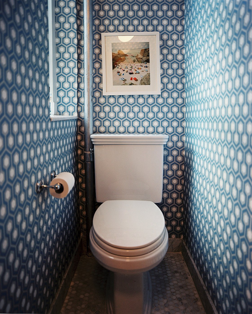 Ремонт стен в туалете, уборной: фото, своими руками